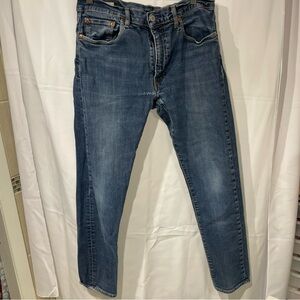 Vintage levis 512 big E Classic Straight Blue Jeans
